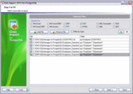 EMS Data Import 2007 for PostgreSQL screenshot